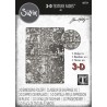 SIZZIX/TIM HOLTZ 3D EMBOSSINGFOLDER "Industrious" 665754