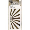 Tim Holtz Layered Stencil 4.125X8.5 - Shifter Rays