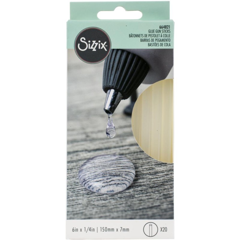 Sizzix • Accessory Glue Sticks Clear 20st  15x7 cm