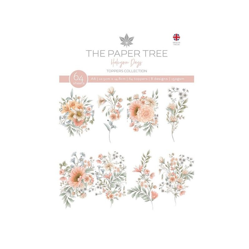 The Paper Tree • Halcyon days toppers collection A6