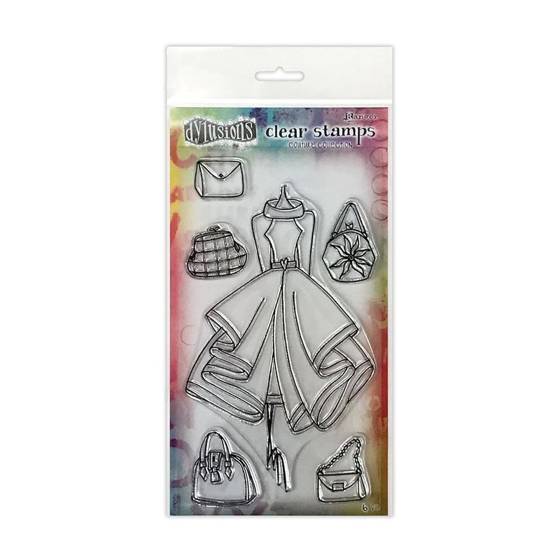 copy of Ranger • Dylusions clear stamp full package