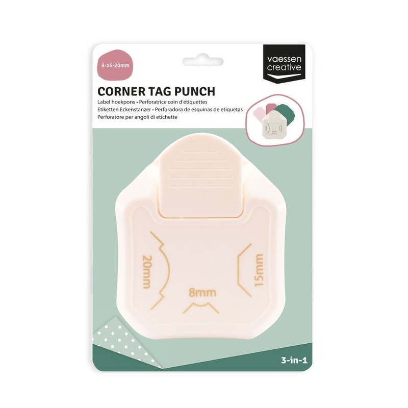 Vaessen Creative • 3-in-1 Corner Tag Punch