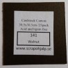 Scrap & Hjälp Cardstock Walnut 12"x12" Styckvis eller 25 st / paket SoH141