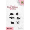 Nellie‘s Choice Clear Stamp 6st mini Bugs - 2