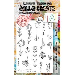 AALL & Create Stamp Flower Sticks AALL-TP-518 15x10cm Janet Klein