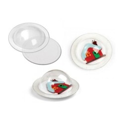 Sizzix/Tim Holtz Accessory Fönster "Dimensional Dome" 12pk
