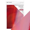 Tonic/Craft Perfect - Iridescent Mirror Card "Fire Stone Red" A4 x5