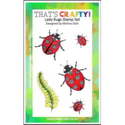 That's Crafty! A6 Clearstamp "Lady bugs" Malina Dahl