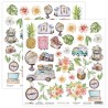 ScrapBoys Travelers paper cut out elements DS  190gr 30,5cmx30,5cm