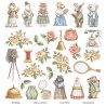ScrapBoys Bedtime Tales paper cut out elements DZ  190gr 30,5 x 30,5cm BETA-07B