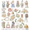 ScrapBoys Bedtime Tales paper cut out elements DZ  190gr 30,5 x 30,5cm BETA-07B