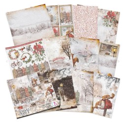 Ciao Bella "MEMORIES OF A SNOWY DAY" Paper PAD 12"X12"