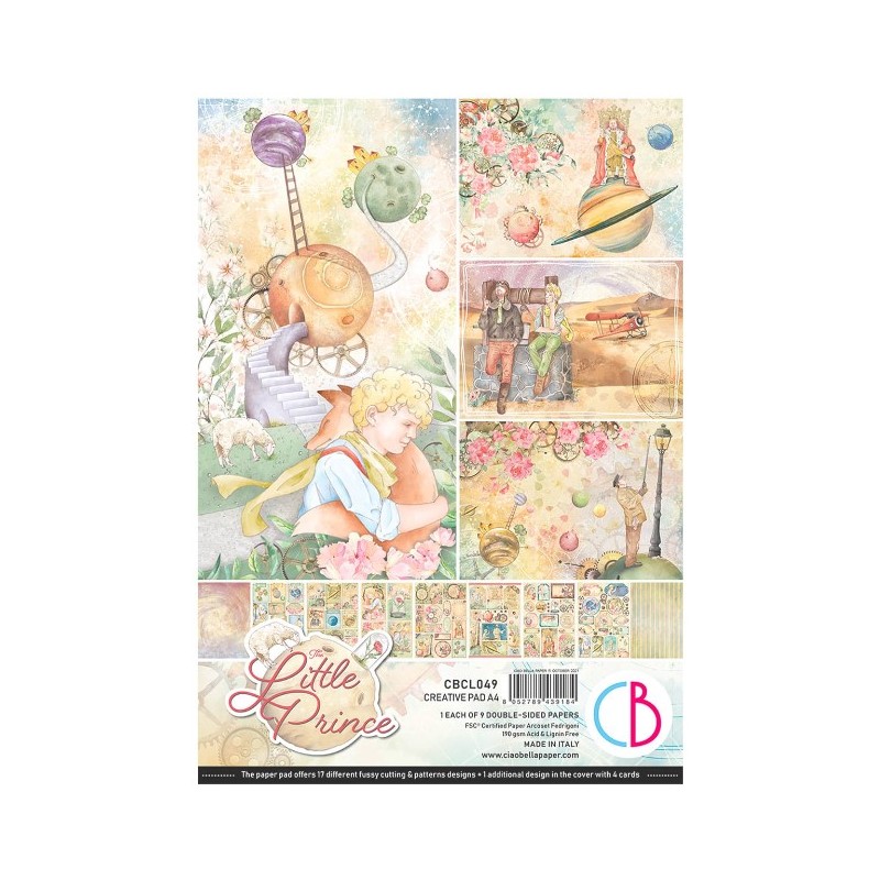 Ciao Bella "THE LITTLE PRINCE" Creative PAD A4
