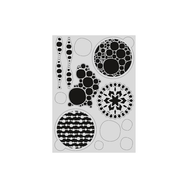 Pronty Mask stencil - Gel bubble 470.803.035 A4