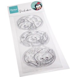 Marianne D Clear Stamps Hetty‘s Peek-a-boo Penguins  75x210mm