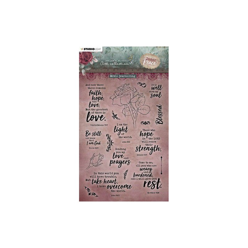 Studio Light Clear Stamp JMA Inner Peace nr.278  148x210mm