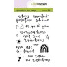 CraftEmotions clearstamps A6 - handletter - Rainbow 1 (Eng) Carla Kamphuis