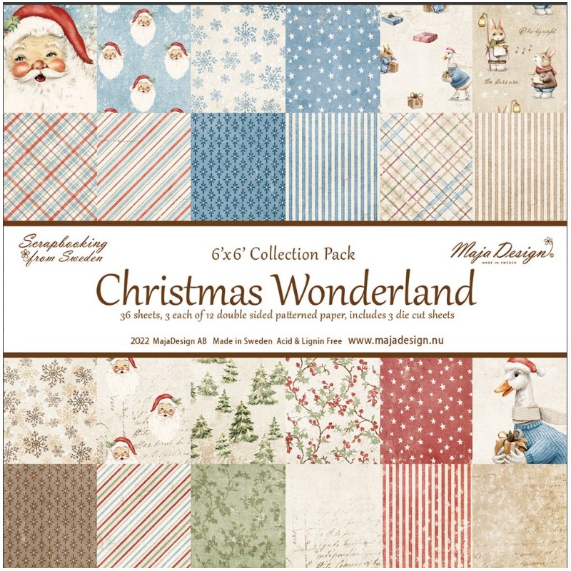 Maja Design Christmas Wonderland - 6x6" Collection Pack
