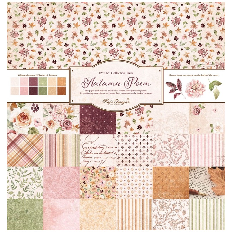 Maja Design 12x12 Autumn Poem - Collection Pack