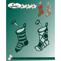 By Lene dies "Christmas Socks"