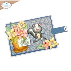 Elizabeth craft Die Florals 16 Flower Blomma 1952