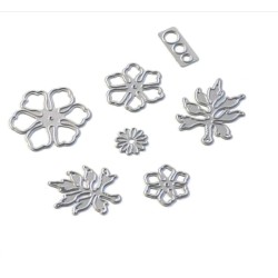Elizabeth Die Florals 8 Flower Blomma 1844