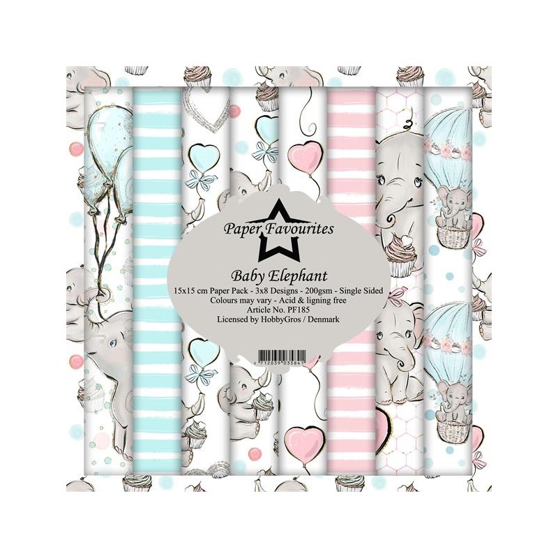Paper Favourites Paper Pack "Baby Elephant" PF185