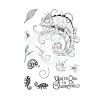 Creative Expressions Pink Ink  A6 Clear Stamp Chameleon :