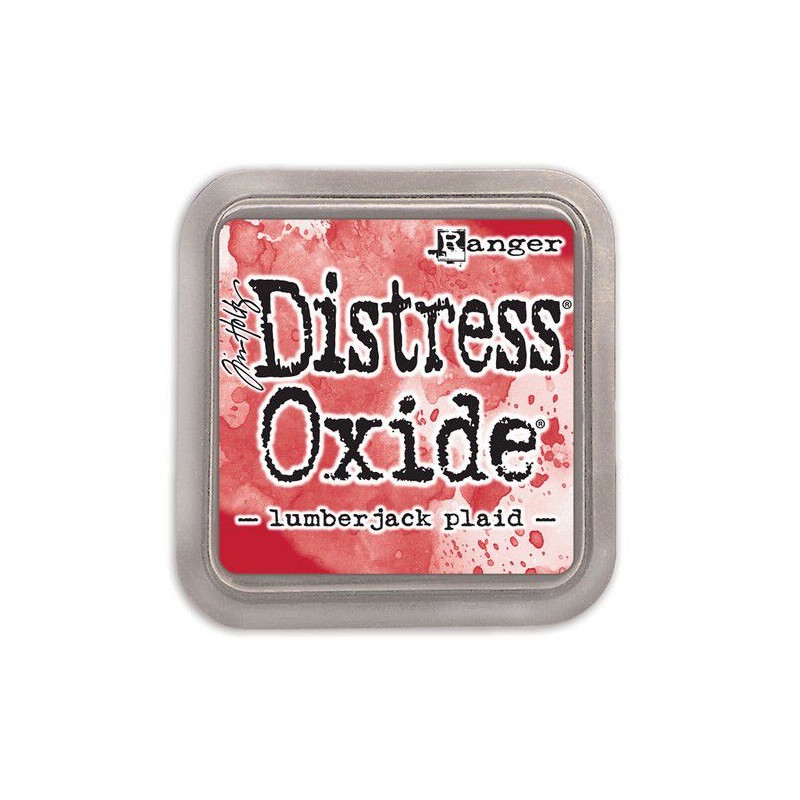 Ranger Distress Oxide Pad - Lumberjack Plaid  Tim Holtz