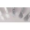 CraftEmotions Glitterset assorted Snow White 1.8 GR 5 PC