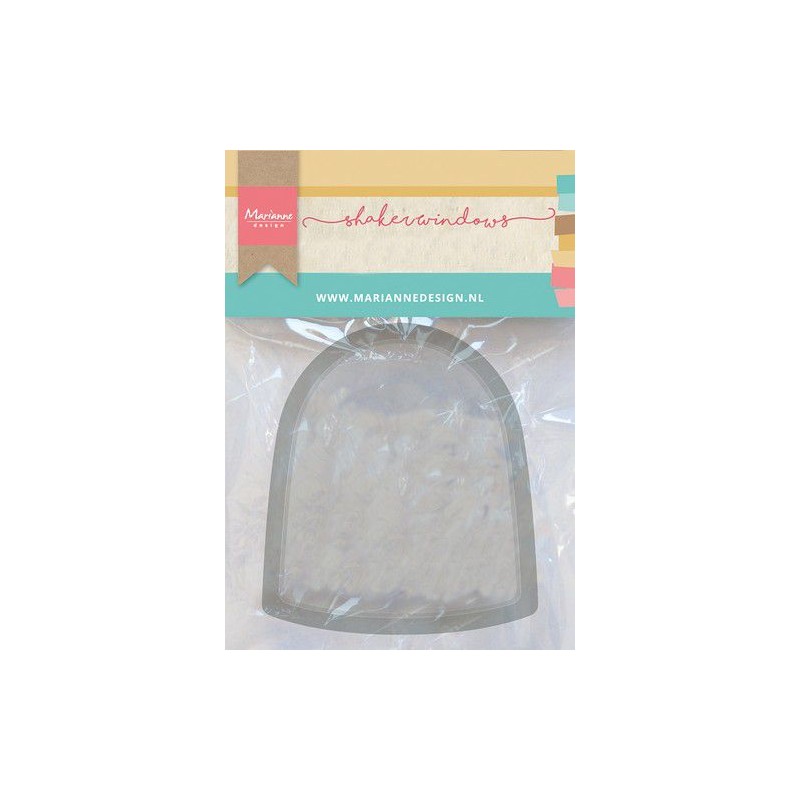 Marianne D Shaker windows /Fönster  - Snowglobe  105x150x15mm