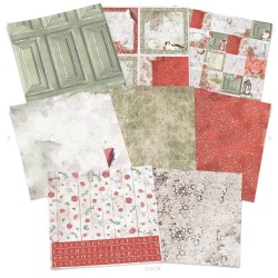 Ciao Bella  "Frozen Roses" Limited Edition Patterns Paper Pad 12x12"