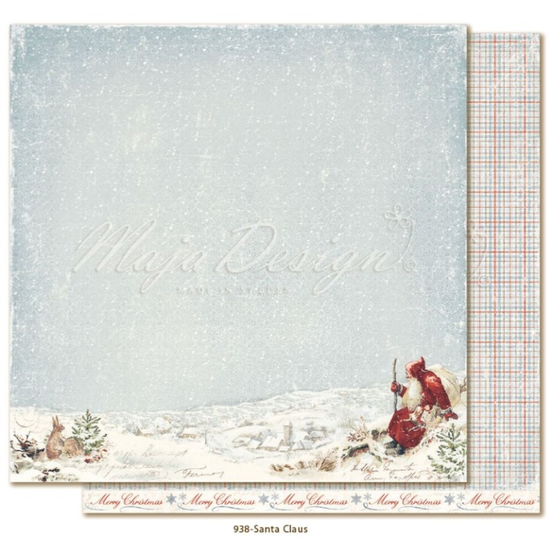Maja Design 12x12 Ark Joyous Winterdays - Santa Claus  1 st