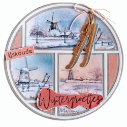 Marianne D Creatable Circle Lay-Out LR0677 170x200 mm