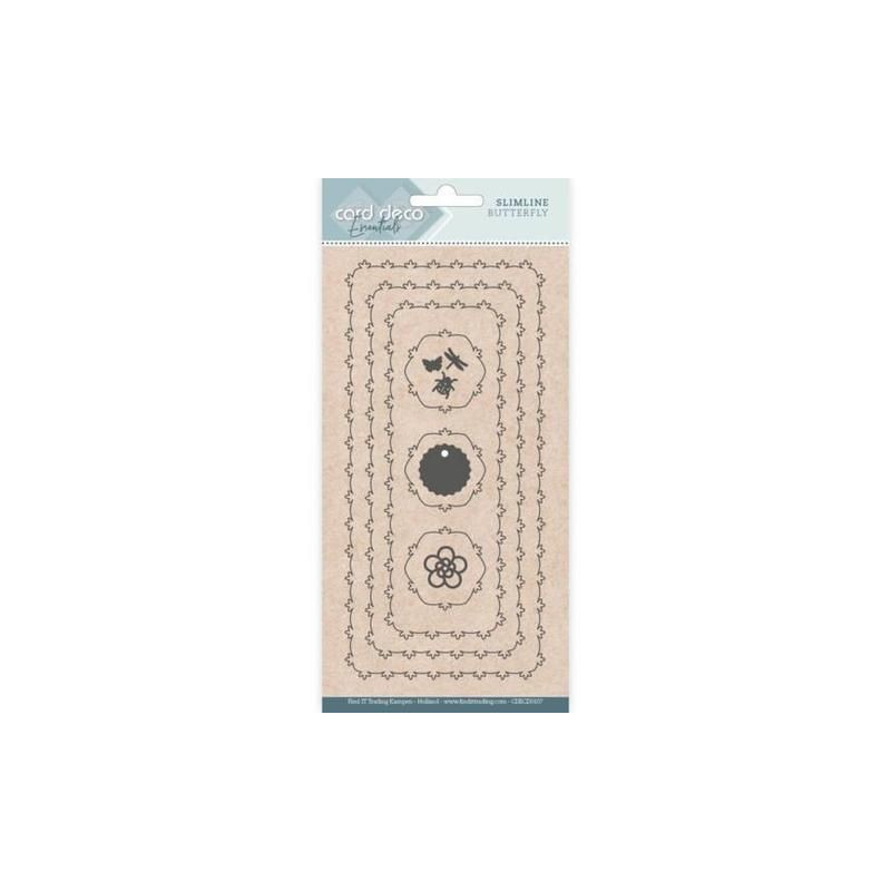 Card Deco Dies "Slimline Butterfly"