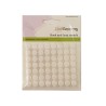 CraftEmotions Self-adhesive hook and loop rounds 10 mm - 56 pc / Runda