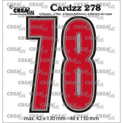 Crealies Cardzz no CLCZ278...