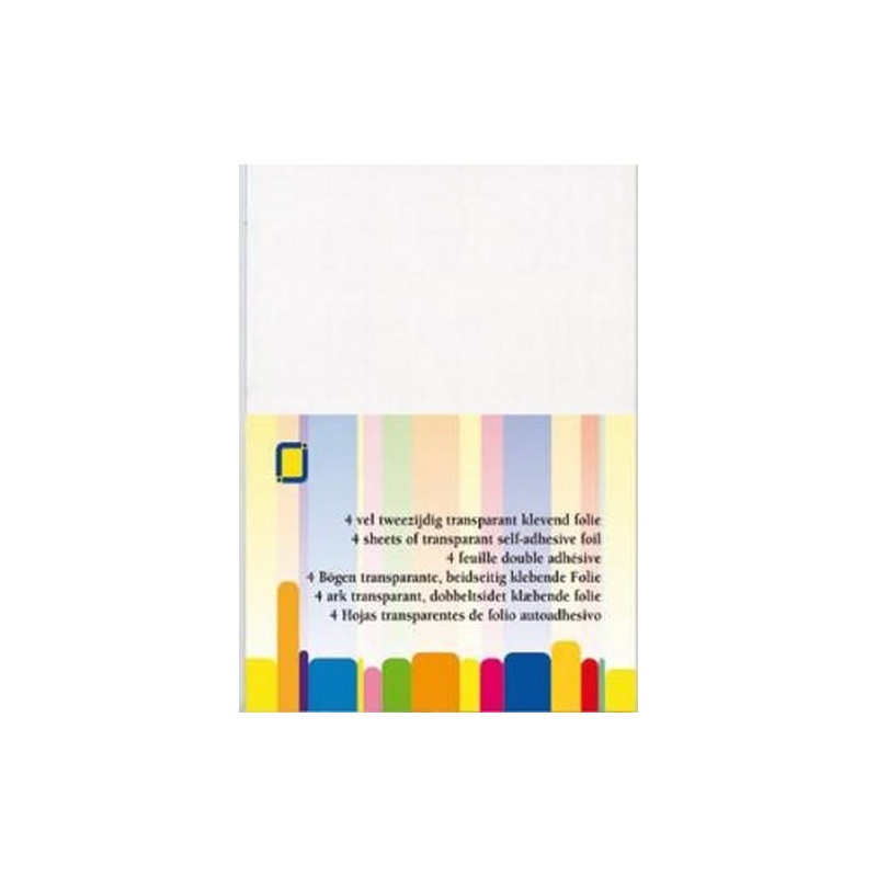 JeJe Double-sided adhesive foil white A4 1 PK/ 4 st  3.5000