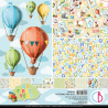 Ciao Bella MY FIRST YEAR PATTERNS PAD 12"X12" 8/PKG