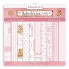 Stamperia Scrapbooking Pad 10 sheets cm 30,5x30,5 (12"x12") - BabyDream Pink
