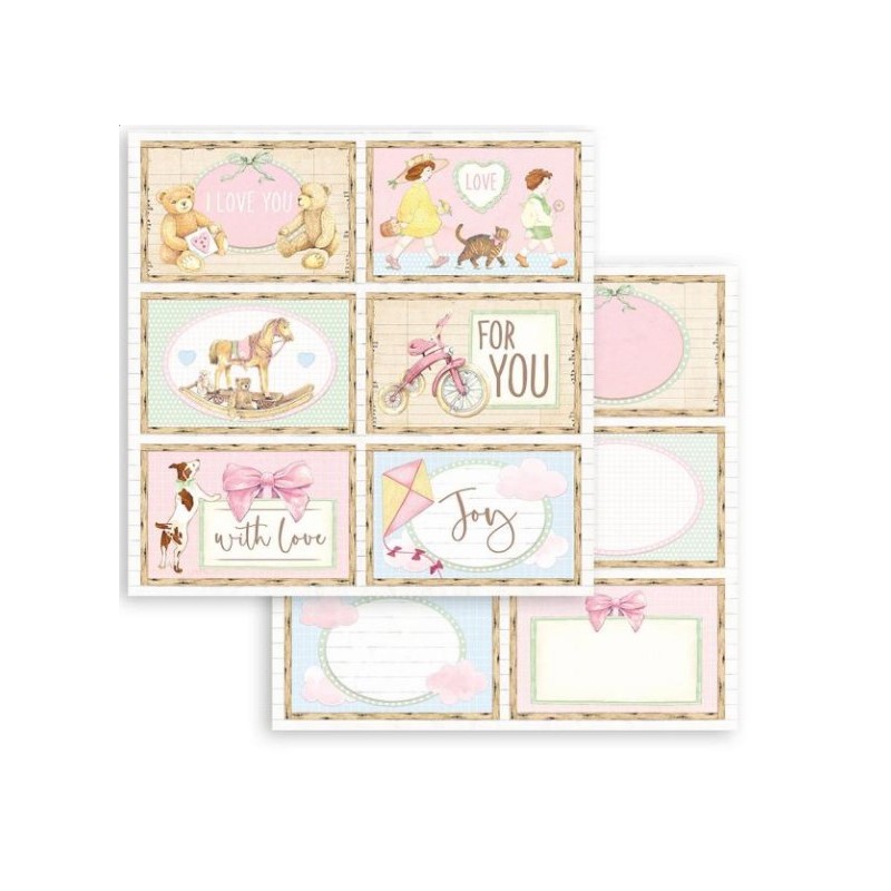 Stamperia Scrapbooking Double face sheet - DayDream 6 cards