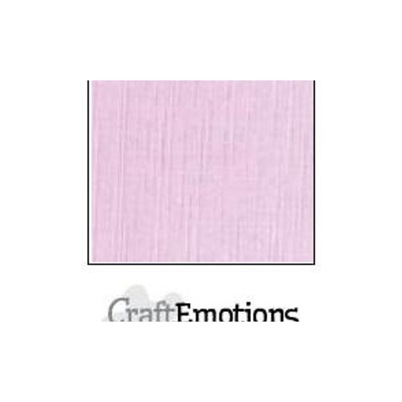 CraftE Cardstock Linen Soft lilac 12"x12" / 10st