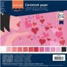 Florence • Cardstock Texture 12x12 inches Multipack Valentine 24 sheets