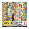 Ciao Bella HIPSTER DOUBLE-SIDED PAPER PAD 6"X6" 24/PKG
