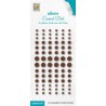 Nellie‘s Choice Enamel dots - Brown ENDOT010 Ø4-6-8mm