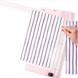 Vaessen Creative • Paper Cutter Trimmer With Scoring Tool 15x30.5cm Pink