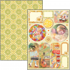 Ciao Bella THE SEVENTIES DOUBLE-SIDED CREATIVE PAD A4 9/PKG CBCL030