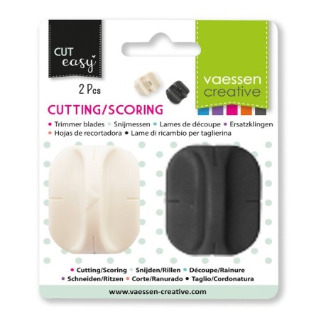 copy of Nienke Vletter • Spare Blades for Cutting trimmer and Scoring 2pieces Blue