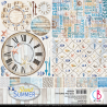 Ciao Bella SOUND OF SUMMER DOUBLE-SIDED PATTERNS PAD 12"X12" 8/PKG