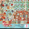 Ciao Bella TANGO DOUBLE-SIDED PATTERNS PAD 12"X12" 8/PKG
